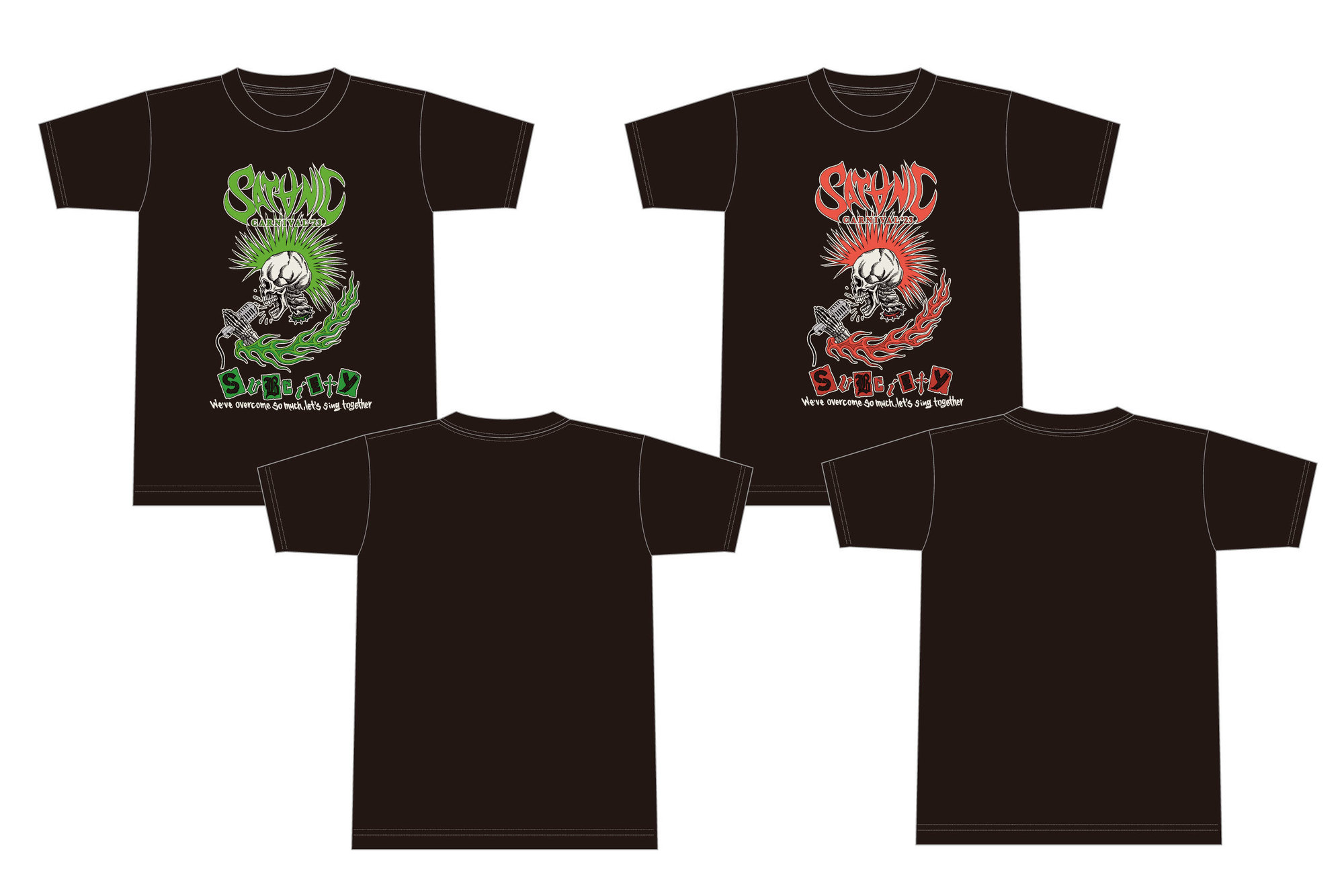 桜瑪瑙 サタニックカーニバル23 END TシャツXL SATANIC CARNIVAL