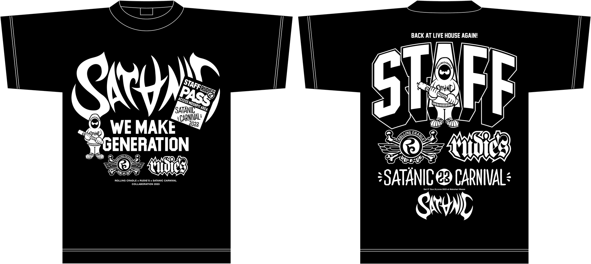 SATANIC CARNIVAL 2023＞Collaboration Goods INFO!! | SATANIC ENT.