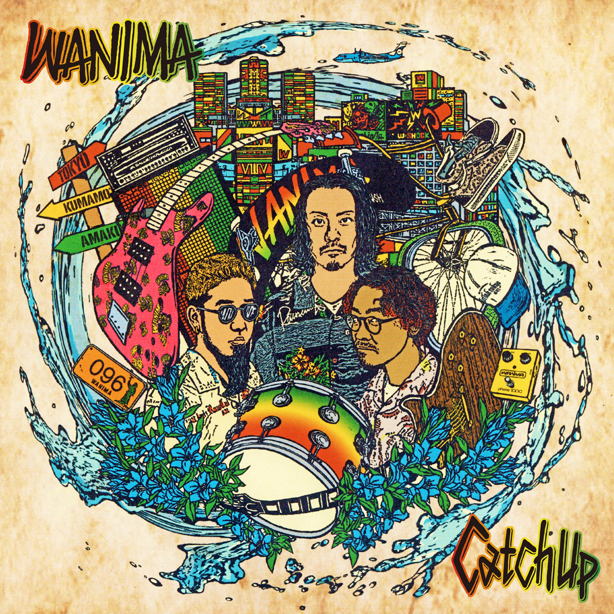 NEWS】WANIMA 3rd Full Album『Catch Up』10月11日（水）発売決定
