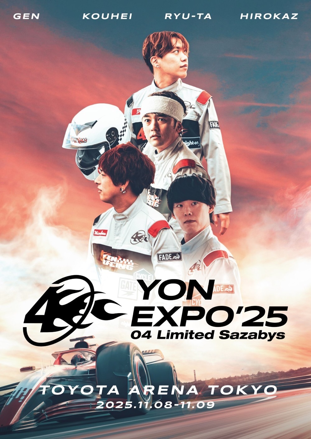 NEWS】04 Limited Sazabys、「YON EXPO'25」を完全映像化！3月25日に